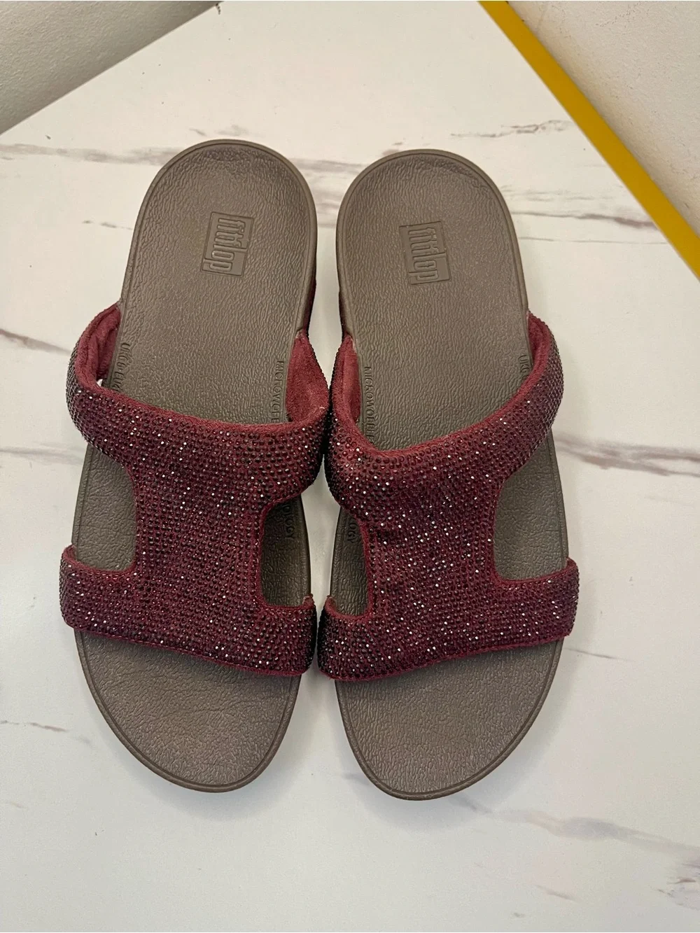 Fitflop glittery slide